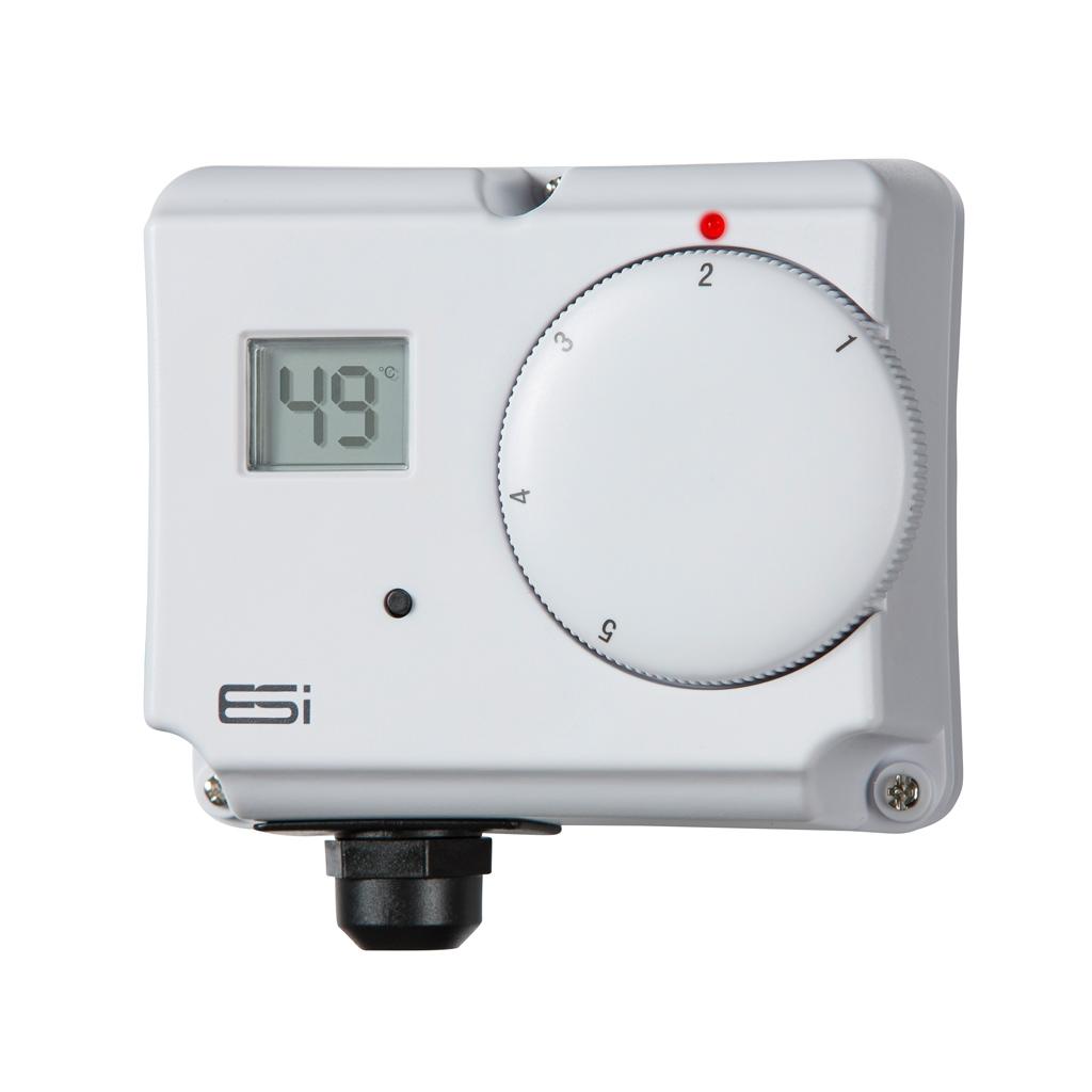 ESi Controls Electronic Dual Cylinder Thermostat with Plug ESCTDEP